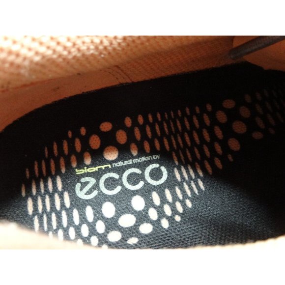 ECCO Biom Natural Motion Comfort Shoes Gray Peach EU39 ~ US‎ Womens Size 8 - Picture 6 of 6